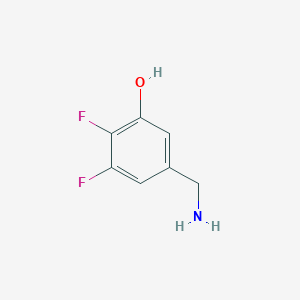 5-(Aminomethyl)-2,3-difluorophenol