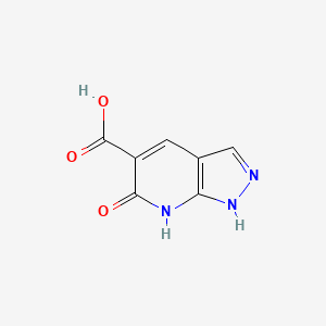 6-Oxo-1,7-dihydropyrazolo[3,4-b]pyridine-5-carboxylic acid