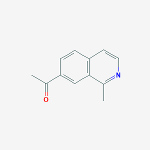 1-(1-Methylisoquinolin-7-yl)ethan-1-one