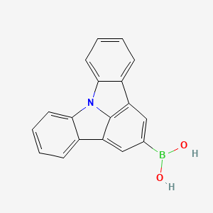 Indolo[3,2,1-jk]carbazol-2-ylboronic acid