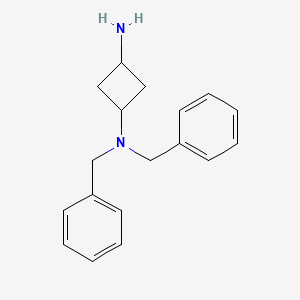 molecular formula C18H22N2 B12825834 N1,N1-Dibenzylcyclobutane-1,3-diamine 