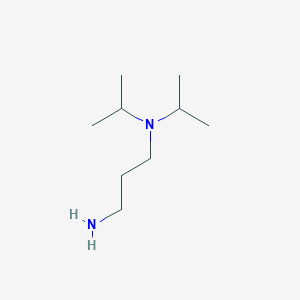 molecular formula C9H22N2 B1282585 (3-氨基丙基)双(丙-2-基)胺 CAS No. 53485-05-5