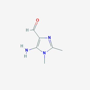 5-Amino-1,2-dimethyl-1H-imidazole-4-carbaldehyde