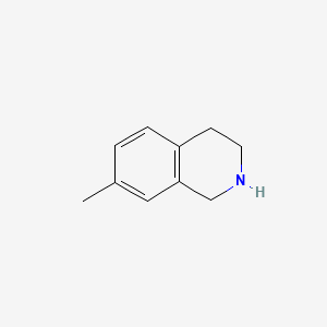 molecular formula C10H13N B1282589 7-甲基-1,2,3,4-四氢异喹啉 CAS No. 207451-81-8