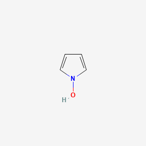 molecular formula C4H5NO B12825913 1H-Pyrrol-1-ol 