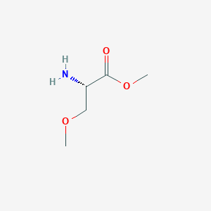 molecular formula C5H11NO3 B12825927 (S)-methyl 2-amino-3-methoxypropanoate 