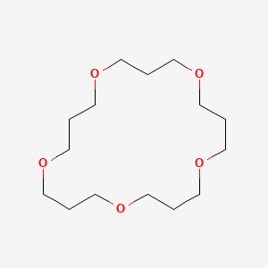 molecular formula C15H30O5 B12825963 1,5,9,13,17-Pentaoxacycloicosane 