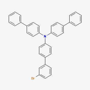 N,N-Di([1,1'-biphenyl]-4-yl)-3'-bromo-[1,1'-biphenyl]-4-amine