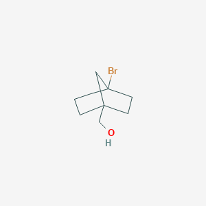 molecular formula C8H13BrO B12825982 (4-Bromonorbornan-1-yl)methanol 