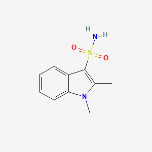 1,2-dimethyl-1H-indole-3-sulfonamide