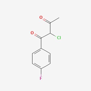 2-Chloro-1-(4-fluorophenyl)butane-1,3-dione