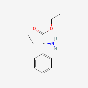 ethyl (S)-2-amino-2-phenylbutanoate