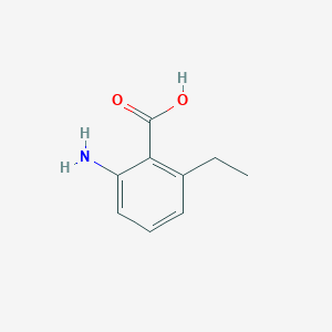 molecular formula C9H11NO2 B1282609 2-氨基-6-乙基苯甲酸 CAS No. 66232-56-2