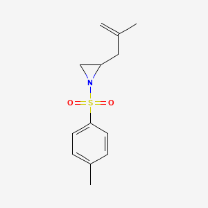 1-(4-Methylbenzenesulfonyl)-2-(2-methylprop-2-en-1-yl)aziridine