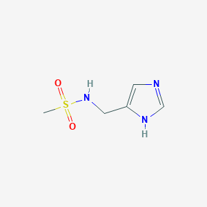 N-((1H-Imidazol-4-yl)methyl)methanesulfonamide