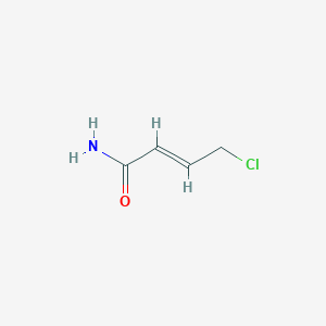 4-Chlorobut-2-enamide