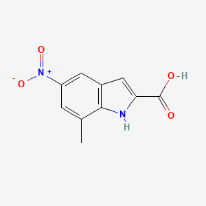 7-methyl-5-nitro-1H-indole-2-carboxylic acid