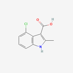 4-Chloro-2-methyl-1H-indole-3-carboxylic acid