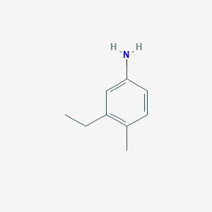 molecular formula C9H13N B1282643 3-乙基-4-甲基苯胺 CAS No. 104715-64-2