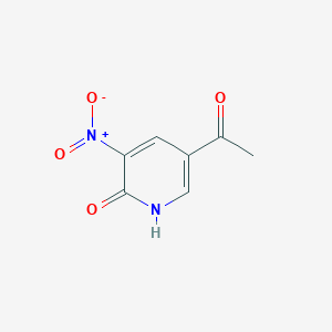 molecular formula C7H6N2O4 B12826450 5-Acetyl-3-nitropyridin-2(1h)-one 