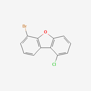 Dibenzofuran,6-bromo-1-chloro-