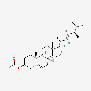 molecular formula C30H48O2 B1282646 乙酸(22E)-麦角-5,22-二烯-3β-基酯 