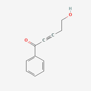 5-Hydroxy-1-phenylpent-2-yn-1-one