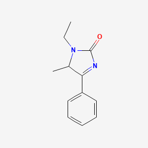 1-Ethyl-5-methyl-4-phenylimidazolin-2-one