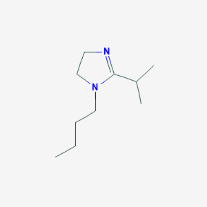 molecular formula C10H20N2 B12826534 1-Butyl-2-isopropyl-4,5-dihydro-1H-imidazole 