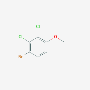 B1282656 1-Bromo-2,3-dichloro-4-methoxybenzene CAS No. 109803-52-3