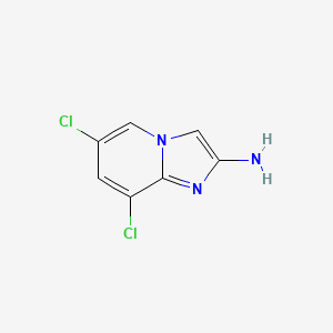 6,8-Dichloroimidazo[1,2-a]pyridin-2-amine