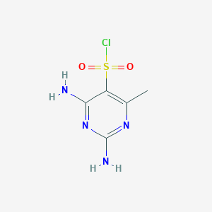 2,4-Diamino-6-methylpyrimidine-5-sulfonyl chloride