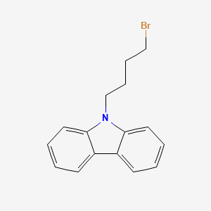 molecular formula C16H16BrN B1282662 9-(4-溴丁基)-9H-咔唑 CAS No. 10420-20-9