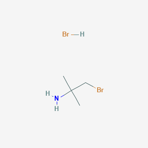 molecular formula C4H11Br2N B1282665 1-溴-2-甲基丙烷-2-胺氢溴酸盐 CAS No. 13892-97-2