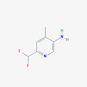 6-(Difluoromethyl)-4-methylpyridin-3-amine