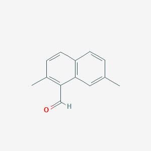 2,7-Dimethyl-1-naphthaldehyde