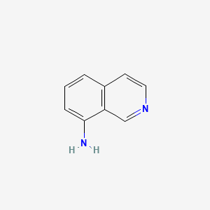 molecular formula C9H8N2 B1282671 8-氨基异喹啉 CAS No. 23687-27-6