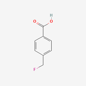molecular formula C8H7FO2 B1282677 4-(Fluoromethyl)benzoic Acid CAS No. 118507-45-2