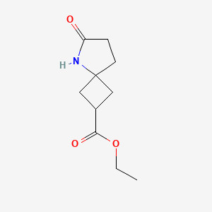 Ethyl 6-oxo-5-azaspiro[3.4]octane-2-carboxylate