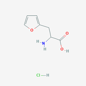 molecular formula C7H10ClNO3 B12826838 L-2-Furylalaninehydrochloride 