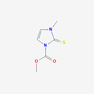 methyl 3-methyl-2-thioxo-2,3-dihydro-1H-imidazole-1-carboxylate