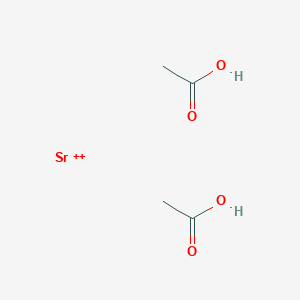 Strontium;acetic acid