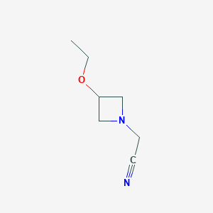 2-(3-Ethoxyazetidin-1-yl)acetonitrile
