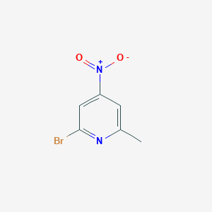 B1282704 2-Bromo-6-methyl-4-nitropyridine CAS No. 97944-46-2