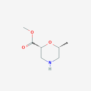 methyl (2R,6R)-6-methylmorpholine-2-carboxylate