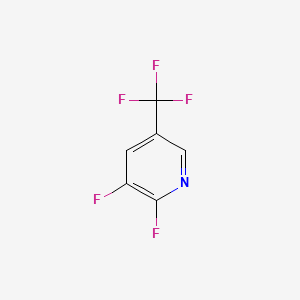 molecular formula C6H2F5N B1282707 2,3-二氟-5-(三氟甲基)吡啶 CAS No. 89402-42-6