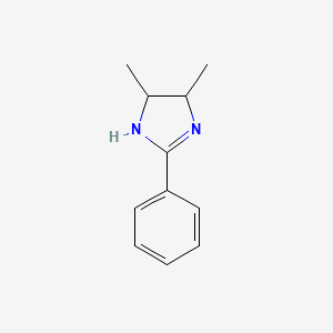 4,5-dimethyl-2-phenyl-4,5-dihydro-1H-imidazole