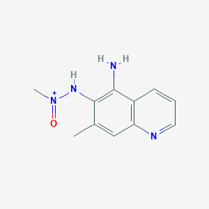 7-Methyl-6-(2-methyl-2-oxo-2l4-diazanyl)quinolin-5-amine