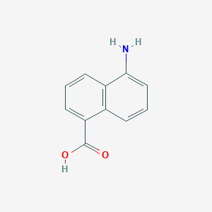 molecular formula C11H9NO2 B1282725 5-Amino-1-naphthoic acid CAS No. 32018-88-5