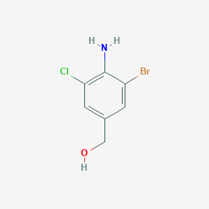 (4-Amino-3-bromo-5-chlorophenyl)methanol